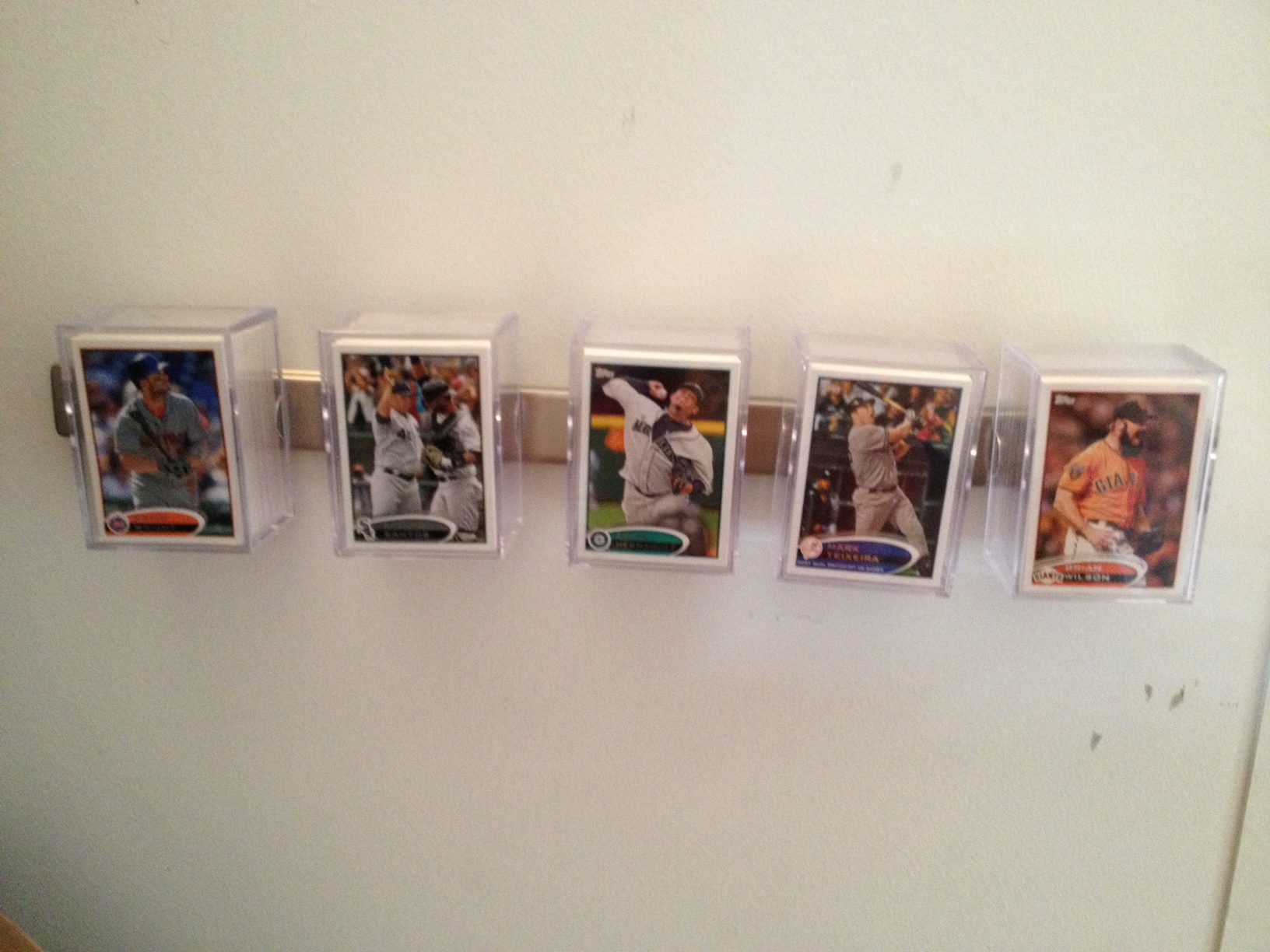 baseball card display