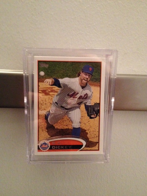 magnetic baseball card